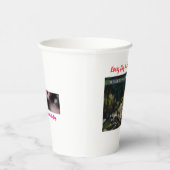 Earth’s Glow and Healing Japanese Flowers/EarthDay 紙コップ (右)