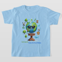 Earth’s Speech: A Call for Protection Tシャツ