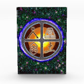 Earth Signs Acrylic Block フォトブロック (正面)