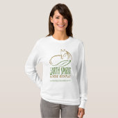Earth Spirit Horse Rescue Inc.のフード付きスウェットシャツ(女性) Tシャツ (正面フル)