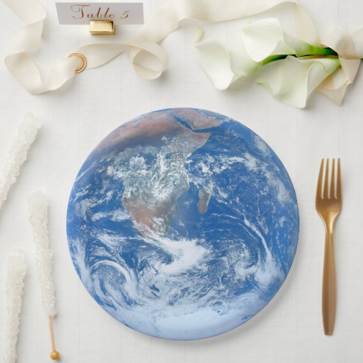 Earth Tableware from the Celestial Collection ペーパープレート (ウェディング)