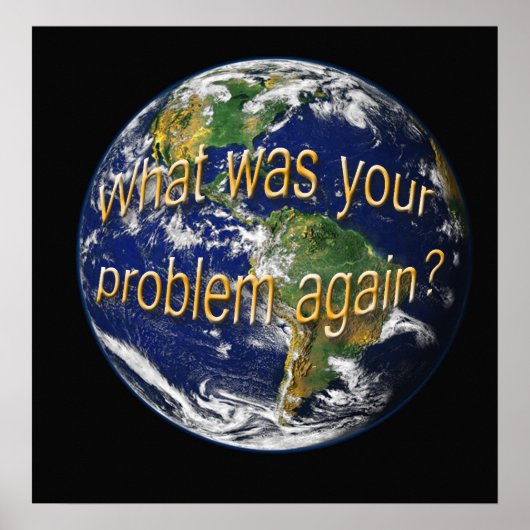 Earth Thought Poster ポスター (正面)