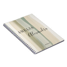 Earth tone Bohoレトロスクリプト抽象芸術波線