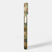 Earth Tone Geometric Hexagon Phone Case - Modern  Case-Mate iPhoneケース (裏面 / 右)