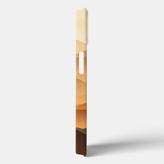 Earth Tone Gradient Desert iPhone Case Case-Mate iPhoneケース (裏面 / 右)