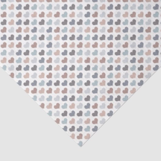 Earth Tone Heart Tissue Paper 薄葉紙 (詳細)