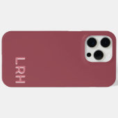 Earth Tone Red Rocks Shadow Monogram Phone Case Case-Mate iPhoneケース (裏面 (横))