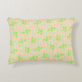 Earth Tone Swirl Pattern アクセントクッション