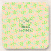 Earth Tone Swirl Pattern コースター (正面)