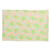 Earth Tone Swirl Pattern 枕カバー (裏面)