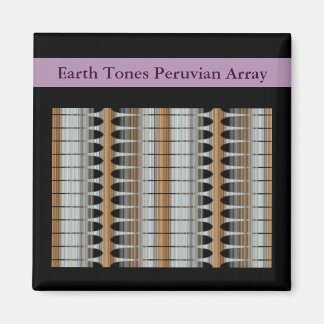 Earth Tonesペルーアレイ磁石2x2正方形 マグネット