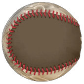 Earth Tones抽象芸術モダンフラクタルアート名 ソフトボール (正面左)