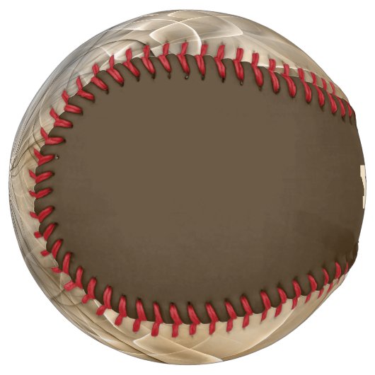 Earth Tones抽象芸術モダンフラクタルアート名 ソフトボール (正面左)