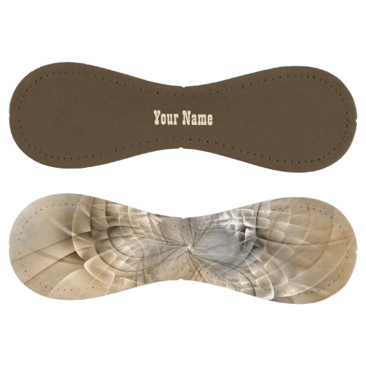 Earth Tones抽象芸術モダンフラクタルアート名 ソフトボール (パネル)