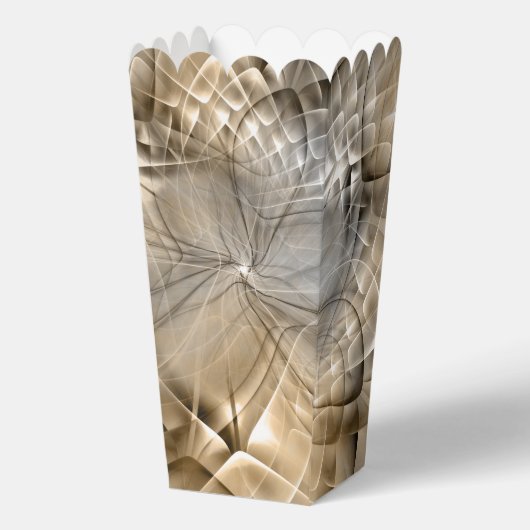 Earth Tones抽象芸術モダンFractal Artテクスチャ フェイバーボックス (正面)