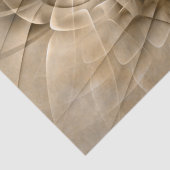 Earth Tones抽象芸術モダンFractal Artテクスチャ 薄葉紙 (詳細)