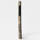 Earth Tones抽象芸術モダンFractal Artテクスチャ Case-Mate iPhoneケース (裏面/左)