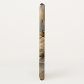 Earth Tones抽象芸術モダンFractal Artテクスチャ Case-Mate iPhoneケース (裏面/右)