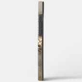 Earth Tones抽象芸術モダンFractal Artテクスチャ Case-Mate iPhoneケース (裏面 / 左)