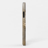 Earth Tones抽象芸術モダンFractal Artテクスチャ Case-Mate iPhoneケース (裏面/右)