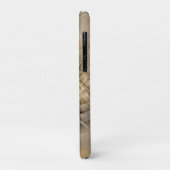 Earth Tones抽象芸術モダンFractal Artテクスチャ Case-Mate iPhoneケース (裏面/左)