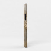 Earth Tones抽象芸術モダンFractal Artテクスチャ Case-Mate iPhoneケース (裏面/右)