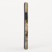 Earth Tones抽象芸術モダンFractal Artテクスチャ Case-Mate iPhoneケース (裏面/右)