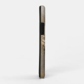 Earth Tones抽象芸術モダンFractal Artテクスチャ Case-Mate iPhoneケース (裏面/右)