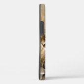 Earth Tones抽象芸術モダンFractal Artテクスチャ Case-Mate iPhoneケース (裏面 / 右)