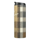 Earth Tones金ゴールドクリスマスパターン#7 ID1009 タンブラー (回転右)