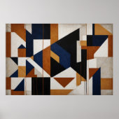 Earth Tones and Blue ポスター (正面)