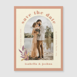 Earth Tones Arch モダン Photo日付を保存