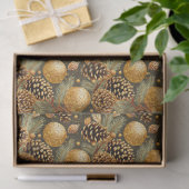 Earth Tones Christmas Pattern#29 ID1009 薄葉紙 (ギフト)