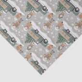 Earth Tones Christmas Pattern#2 ID1009 薄葉紙 (詳細)