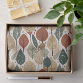 Earth Tones Christmas Pattern#5 ID1009 薄葉紙 (ギフト)