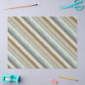 Earth Tones Gold Christmas Pattern#28 ID1009 薄葉紙 (クラフト)