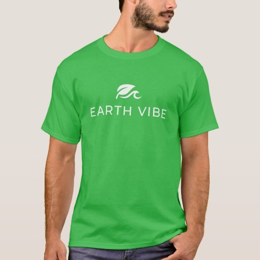 Earth Vibe Nature Logo Tee Tシャツ (正面)