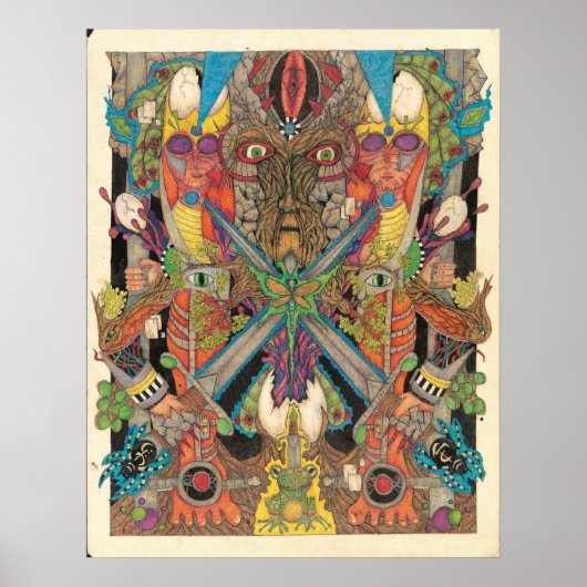 Earth Walk Allower (Footsteps on the Mother) ポスター (正面)