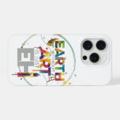 Earth Without Art Is Just Eh Painter Artist Design iPhoneケース (裏面横)