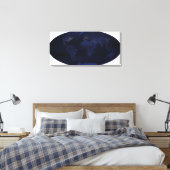 EarthAnはマジで人間が生成した1/2sの夜間照明 キャンバスプリント (インサイチュ (寝室))