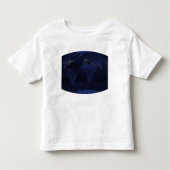 EarthAnはマジで人間が生成した1/2sの夜間照明 トドラーTシャツ (正面)