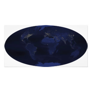 EarthAnはマジで人間が生成した1/2sの夜間照明 フォトプリント