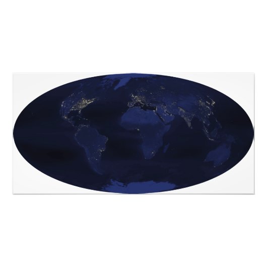 EarthAnはマジで人間が生成した1/2sの夜間照明 フォトプリント (正面)
