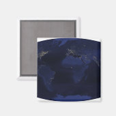 EarthAnはマジで人間が生成した1/2sの夜間照明 マグネット (正面/裏面)