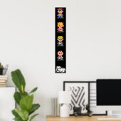 Earthbound -キャラクター ポスター (ホームオフィス)