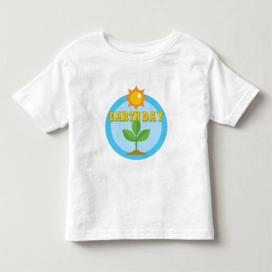 Earthdayのワイシャツおよびギフト トドラーTシャツ (正面)