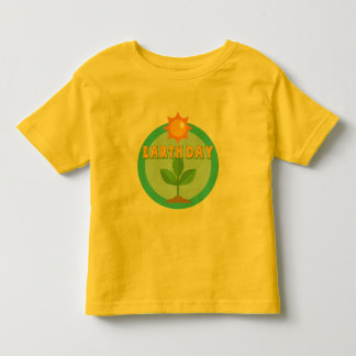 Earthdayのワイシャツおよびギフト トドラーTシャツ