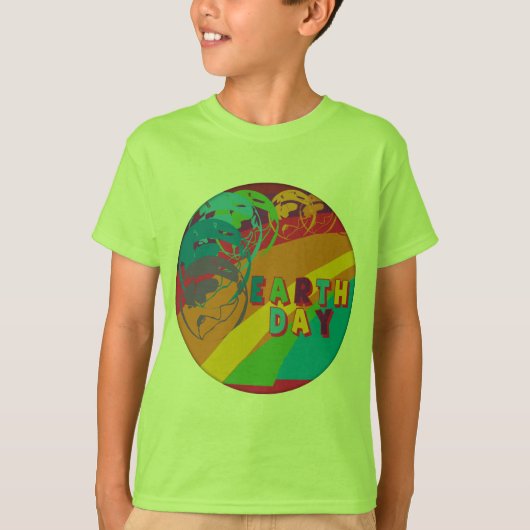 EarthdayのTシャツおよびギフト Tシャツ (正面)