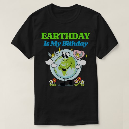 EarthDay誕生日2023 Environment Go Planet Women Tシャツ (デザイン正面)