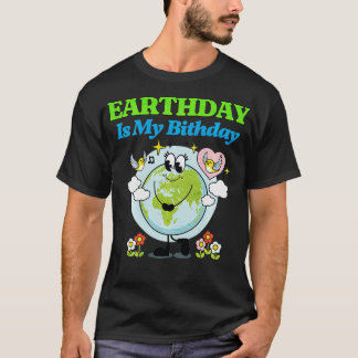 EarthDay誕生日2023 Environment Go Planet Women Tシャツ